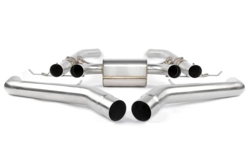 Dinan 21-27 BMW M3/M4 (G80/G82/G83) Valved Axleback Exhaust System - Black Tips