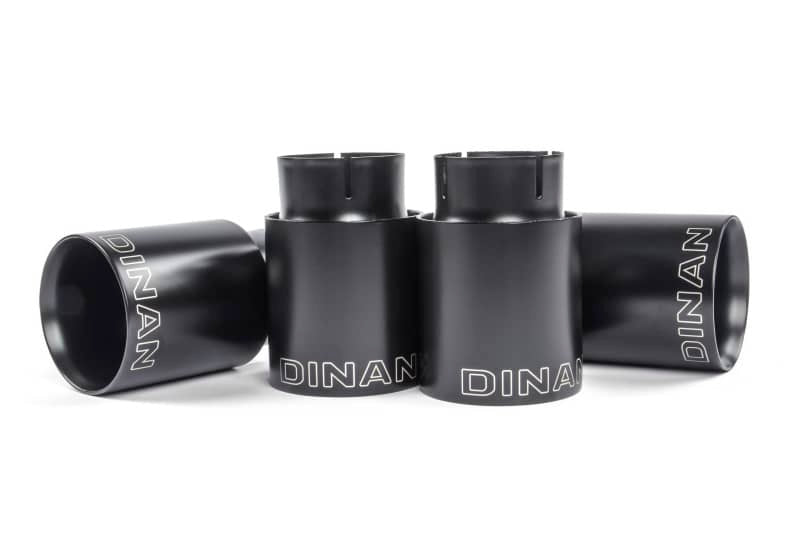 Dinan 23-26 BMW M240i/M240i xDrive (G42) Valved Axleback Exhaust System - Black Tips