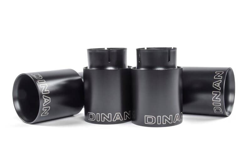 Dinan 23-26 BMW M240i/M240i xDrive (G42) Valved Axleback Exhaust System - Black Tips