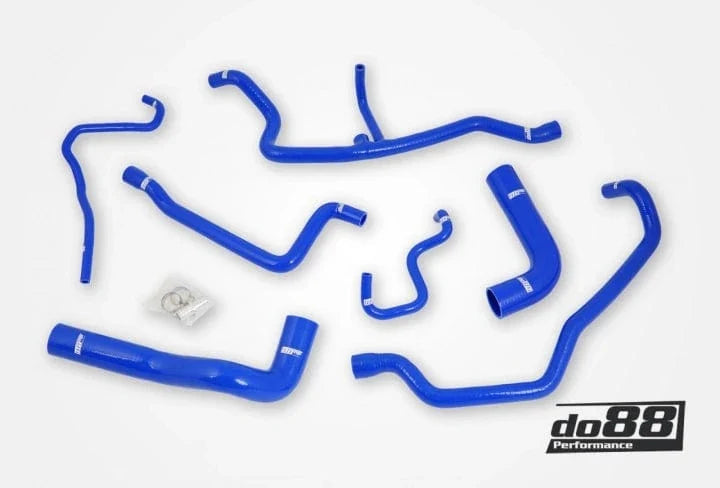 do88 BMW 525i 525ix E34 Coolant Hoses Blue