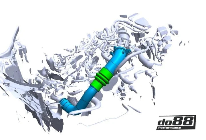 do88 Charge pipe, BMW F & G-Series B48 B46