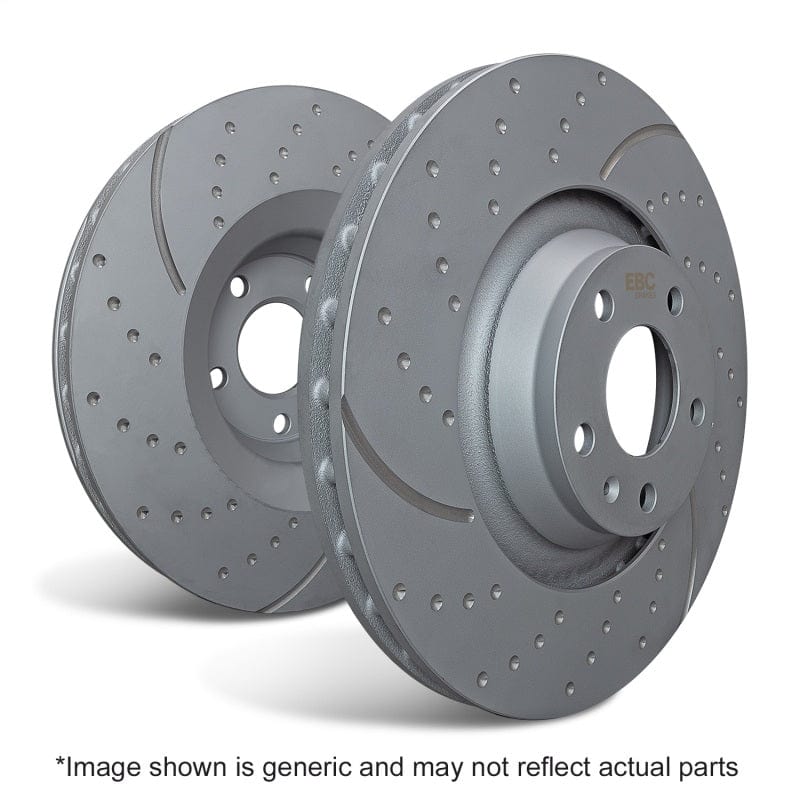 EBC 07-10 BMW X5 3.0 GD Sport Rear Rotors