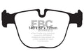 EBC 10+ BMW X5M 4.4 Twin Turbo Yellowstuff Rear Brake Pads