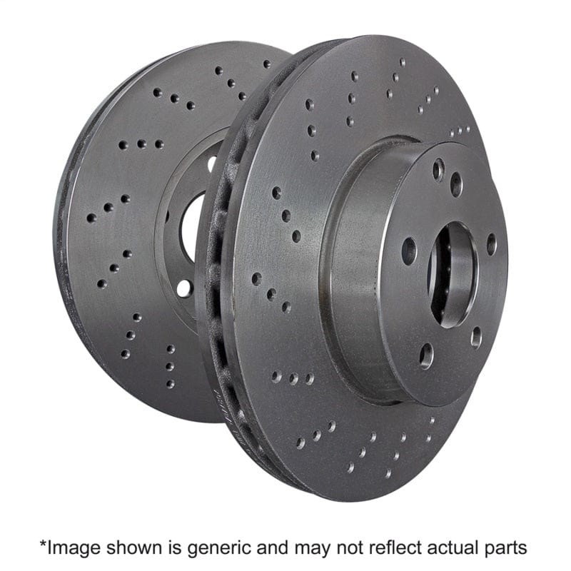EBC 77-90 Porsche 911 3.3T RK Premium Cross-Drilled Rear Rotors