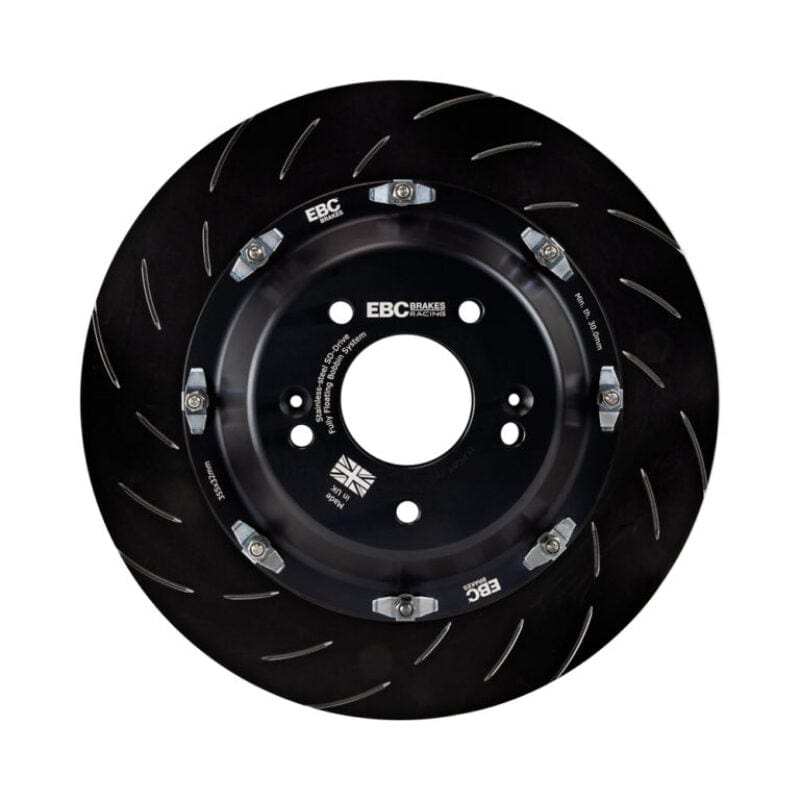 EBC Racing 05-10 Lamborghini Murcielago 6.2L/6.5L 2 Piece SG Racing Rear Rotors