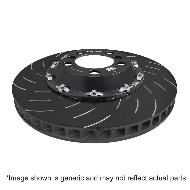 EBC Racing 07-13 BMW M3 (E92) 4.0L Front 380mm 2 Pc Rotor Replacement (Pair)