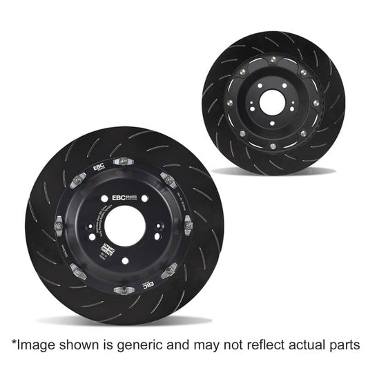 EBC Racing 07-18 Audi A6 2.0T Front 380mm 2 Pc Rotor Replacement (Pair)