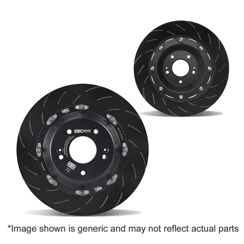 EBC Racing 12-17 BMW M135i / 16-21 BMW M240i (F20/F22) Replacement 2Pc Floating Front BBK Rotor