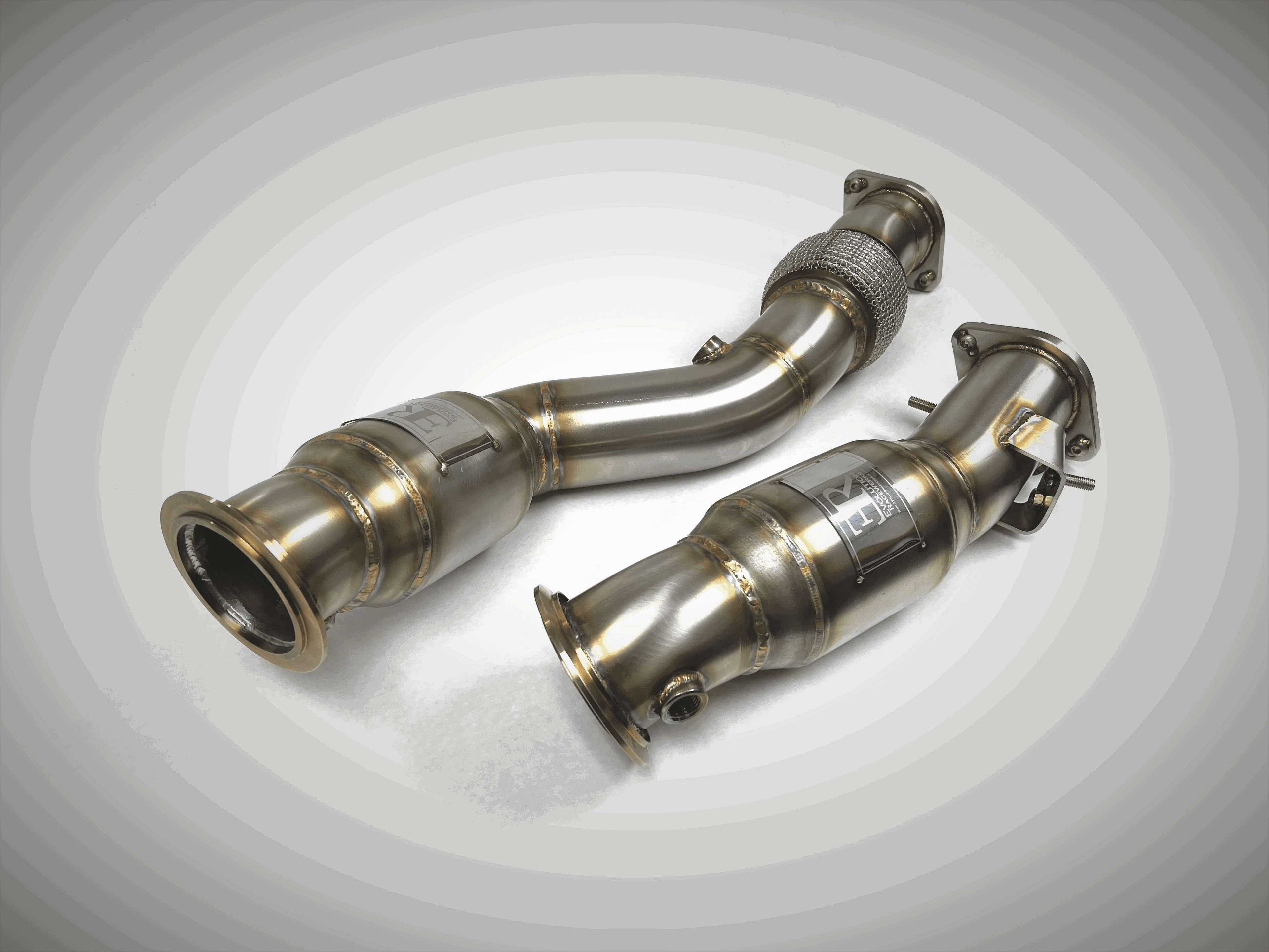 Evolution Racewerks High Flow (CATTED) Downpipes for S58 Engine (M2, M3, M4)