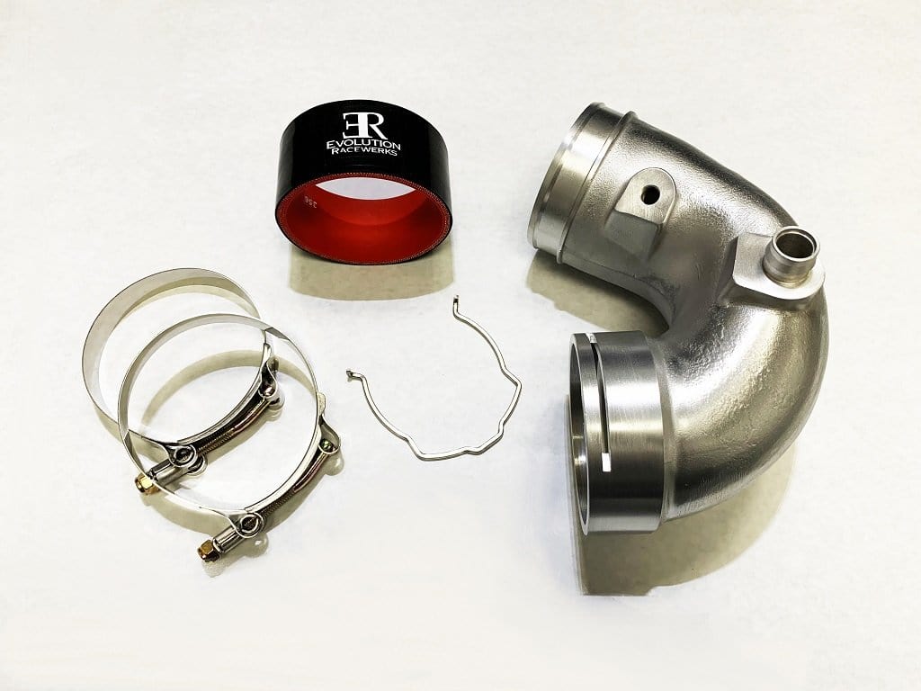 Evolution Racewerks S55 (3.0TT) F80/F82/F83/F87 Cold Side "J" Charge Pipe