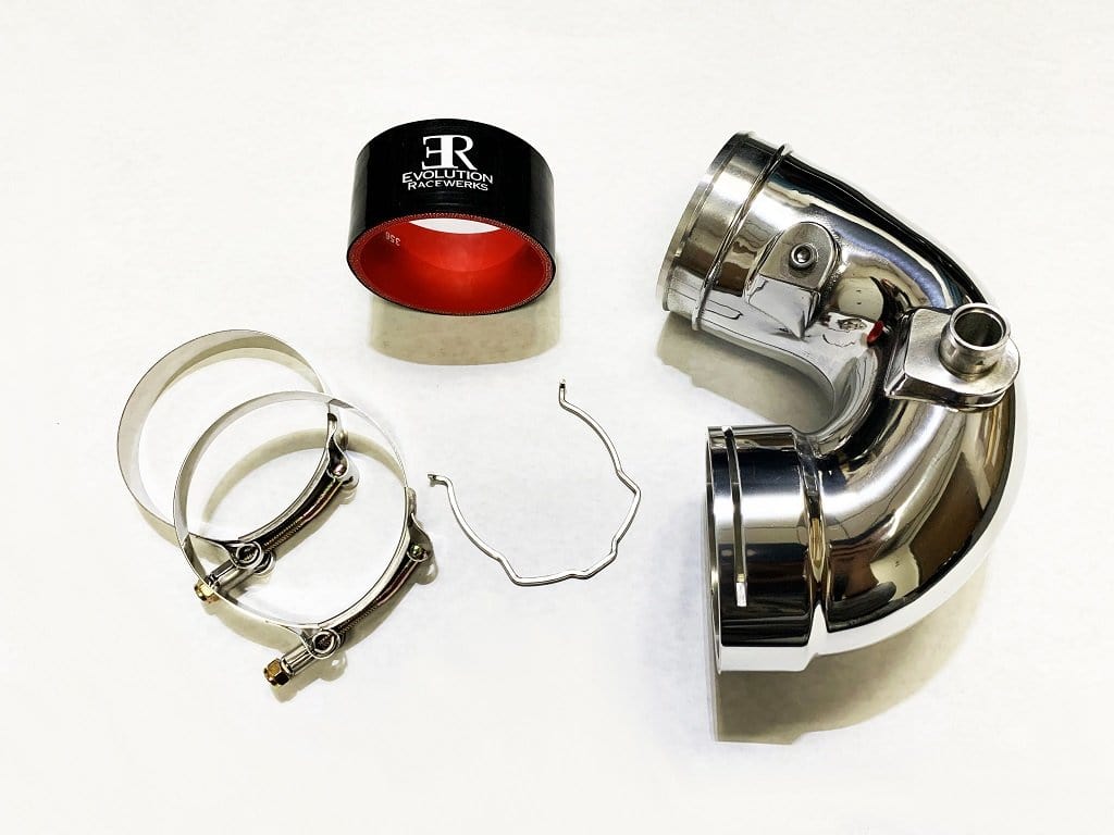 Evolution Racewerks S55 (3.0TT) F80/F82/F83/F87 Cold Side "J" Charge Pipe