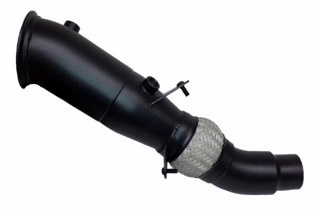 Evolution Racewerks 4" High Flow (CATTED) Downpipe for N20 Engine (F3X)