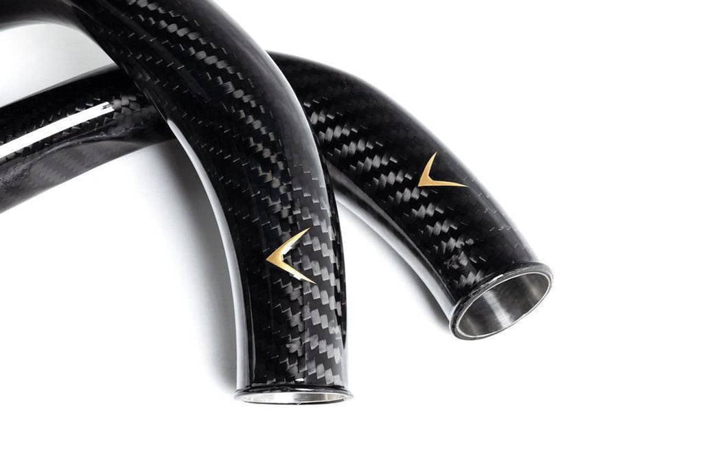 Eventuri BMW F8X M2C / M3 / M4 S55 Black Carbon Charge Pipe Set