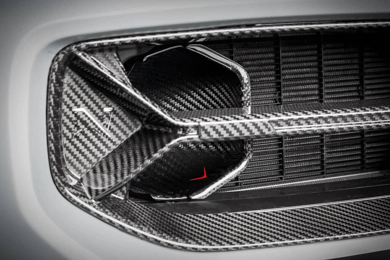 Eventuri BMW G87 M2 Black Carbon Intake Scoop Set-Matte Carbon