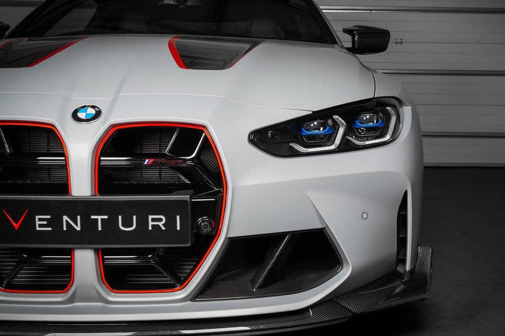 Eventuri BMW G8X M3 / M4 Black Carbon Intake Scoop Set