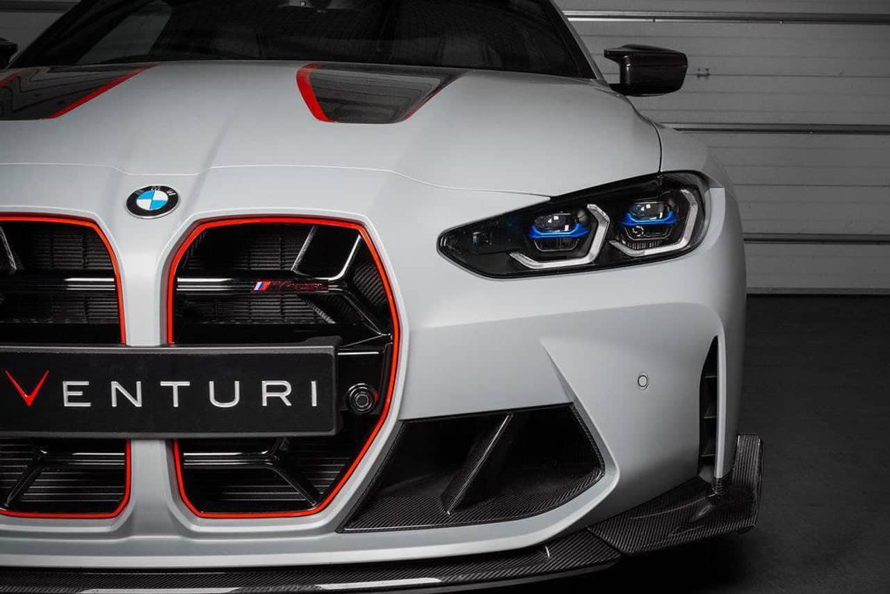 Eventuri BMW G8X M3 / M4 Black Carbon Intake Scoop Set