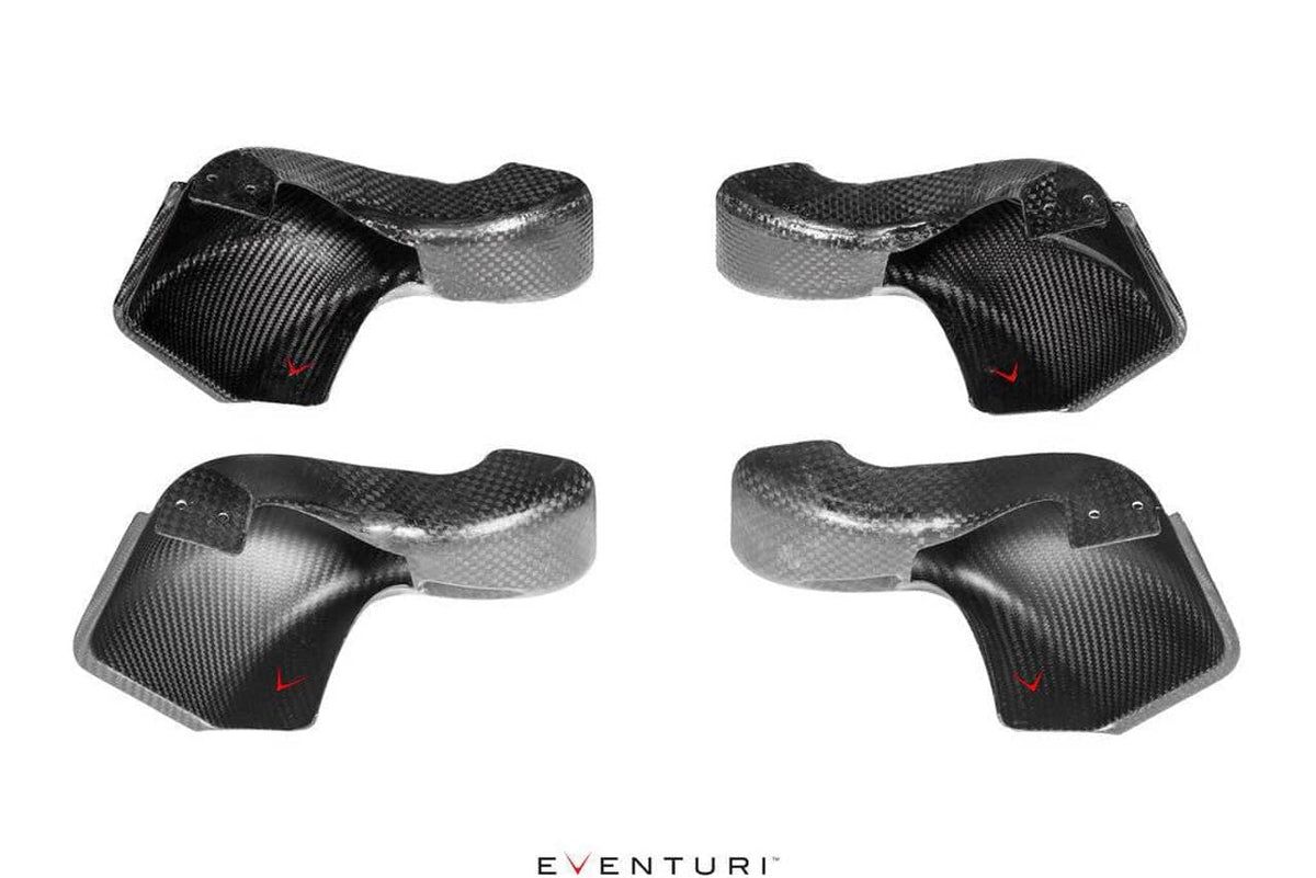 Eventuri BMW G8X M3 / M4 Black Carbon Intake Scoop Set