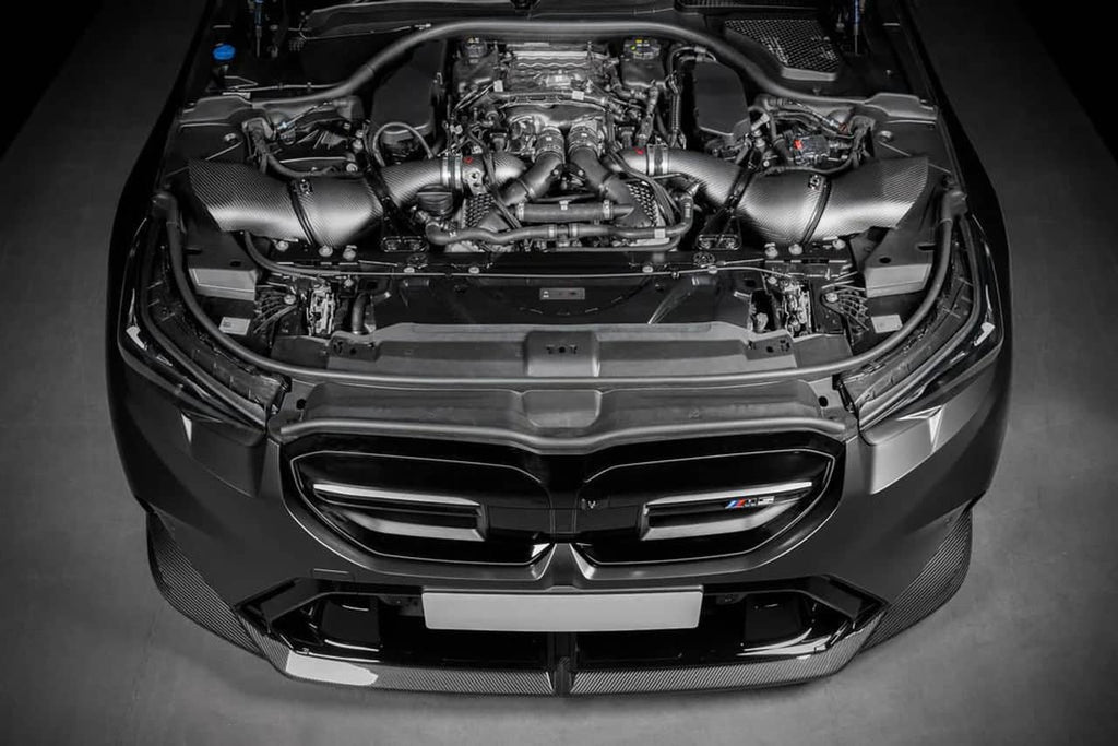 Eventuri G90 / G99 M5 (S68) Carbon Turbo Inlet Set - Gloss Carbon