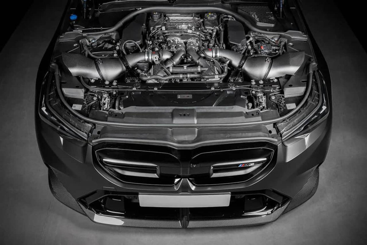 Eventuri G90 / G99 M5 (S68) Carbon Turbo Inlet Set - Gloss Carbon