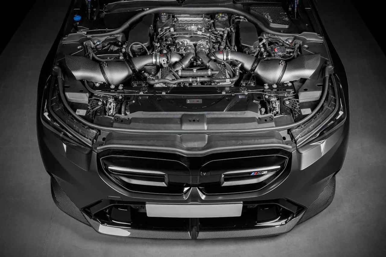 Eventuri G90 / G99 M5 (S68) Carbon Turbo Inlet Set - Matte Carbon