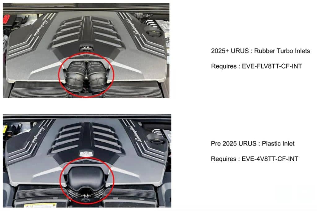 Eventuri RSQ8 / Cayenne Turbo / Urus - Carbon Intake System