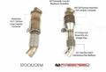 Fabspeed BMW B58 (40i) Sport Catalytic Converter Downpipe (2019+)