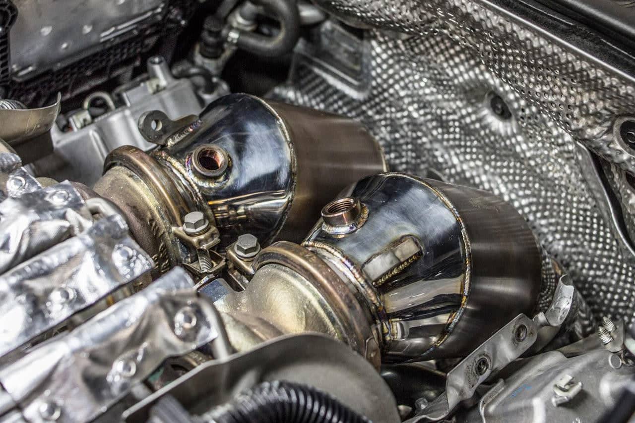 Fabspeed BMW M5 F10 Primary Sport Cat Downpipes
