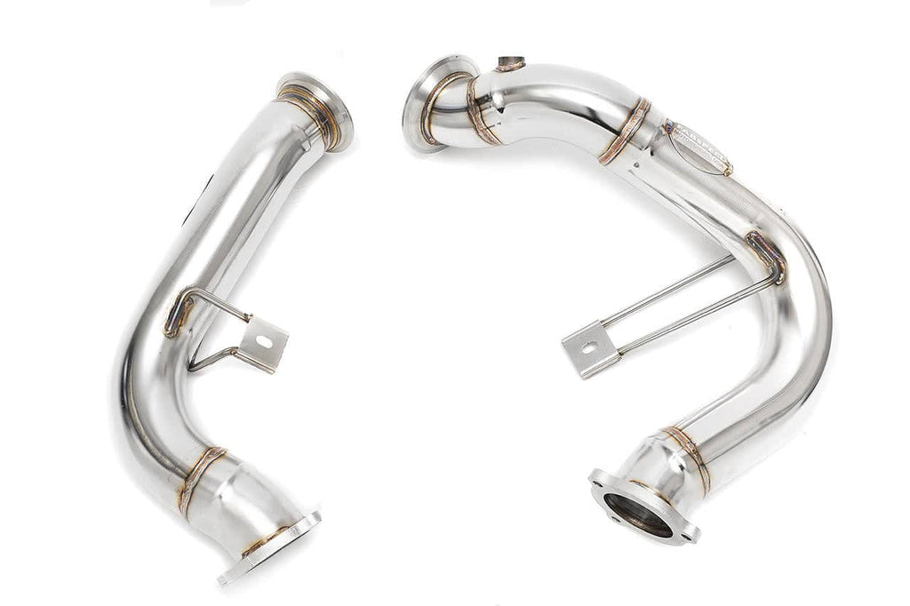 Fabspeed Macan Turbo / S Primary Competition Link Pipe Downpipes (2014-2018)