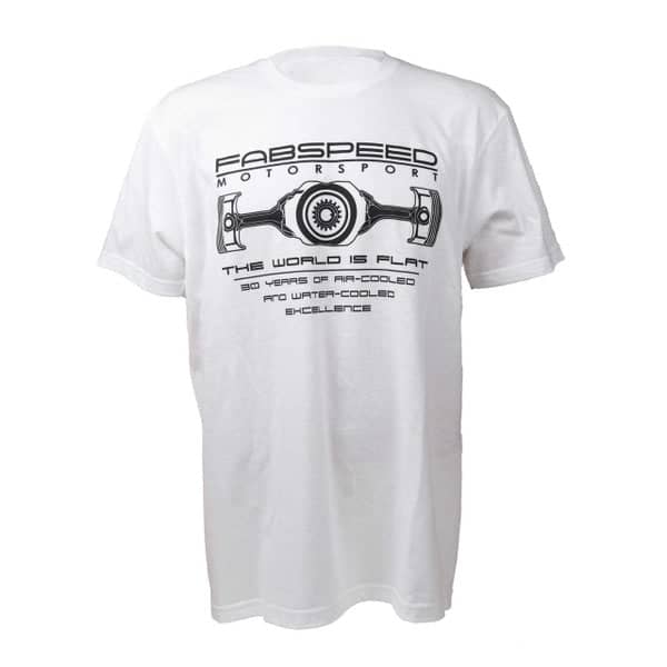 Fabspeed Motorsport The World Is Flat Porsche T-Shirt