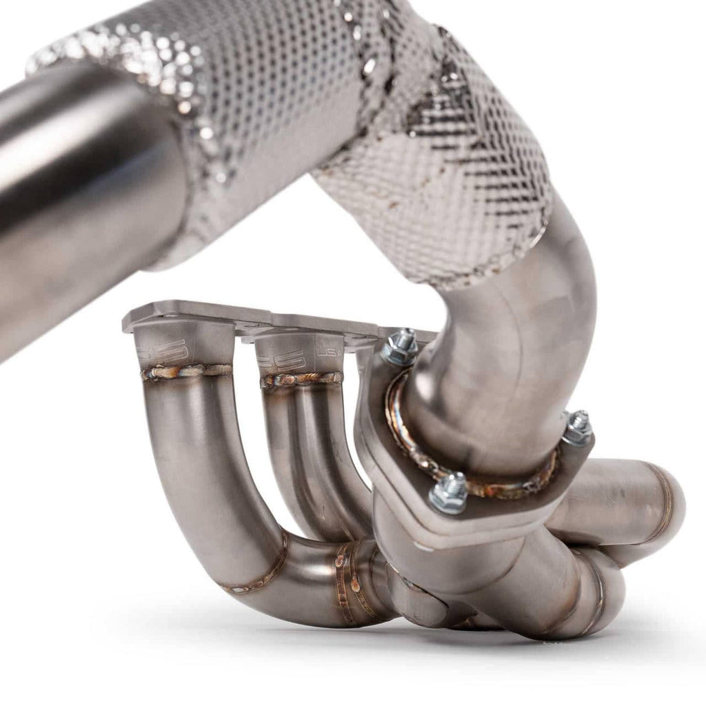 Fabspeed Porsche 718 GT4 RS RENNKRAFT® Long Tube Header System (2022+)