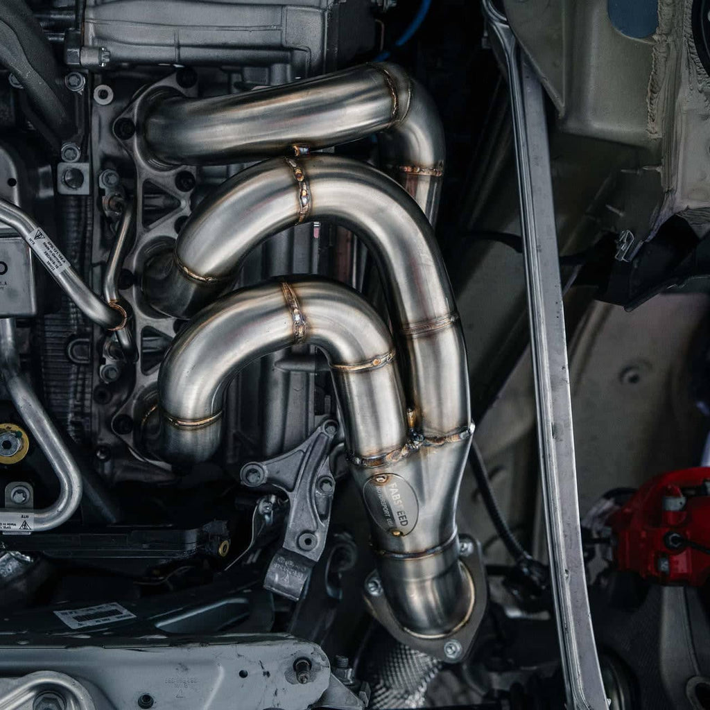 Fabspeed Porsche 718 GT4 RS RENNKRAFT® Long Tube Header System (2022+)
