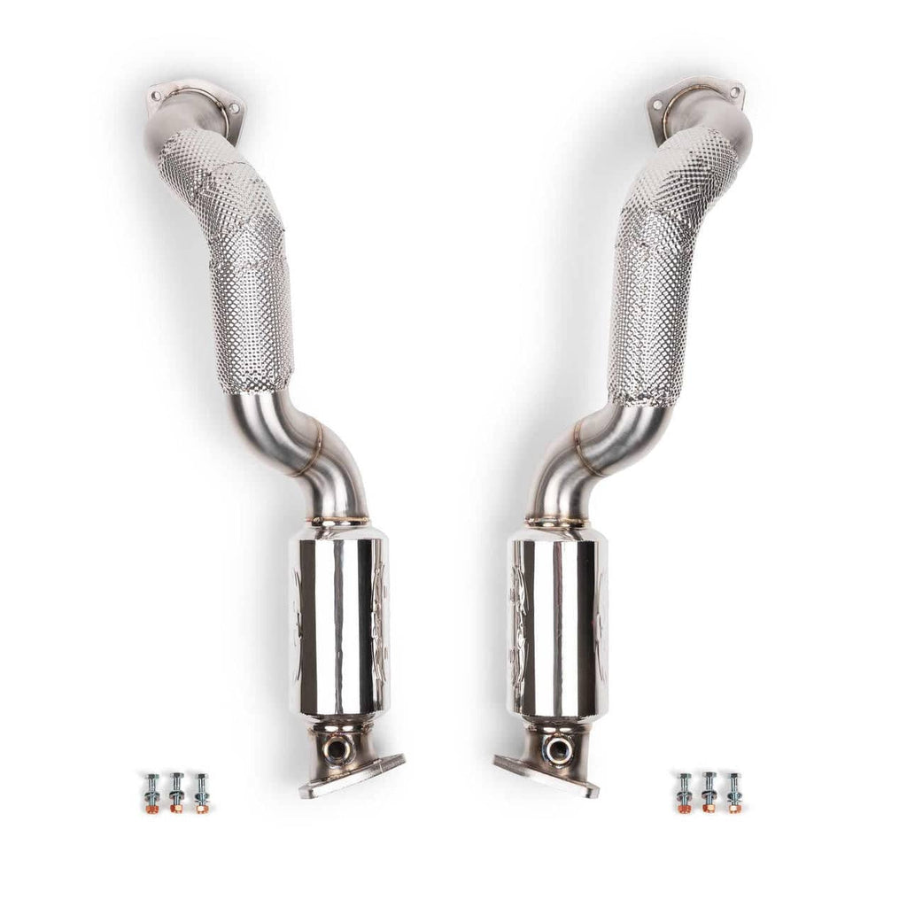 Fabspeed Porsche 718 GT4 RS , SPYDER RS Over Axle Link Pipes (2022+)