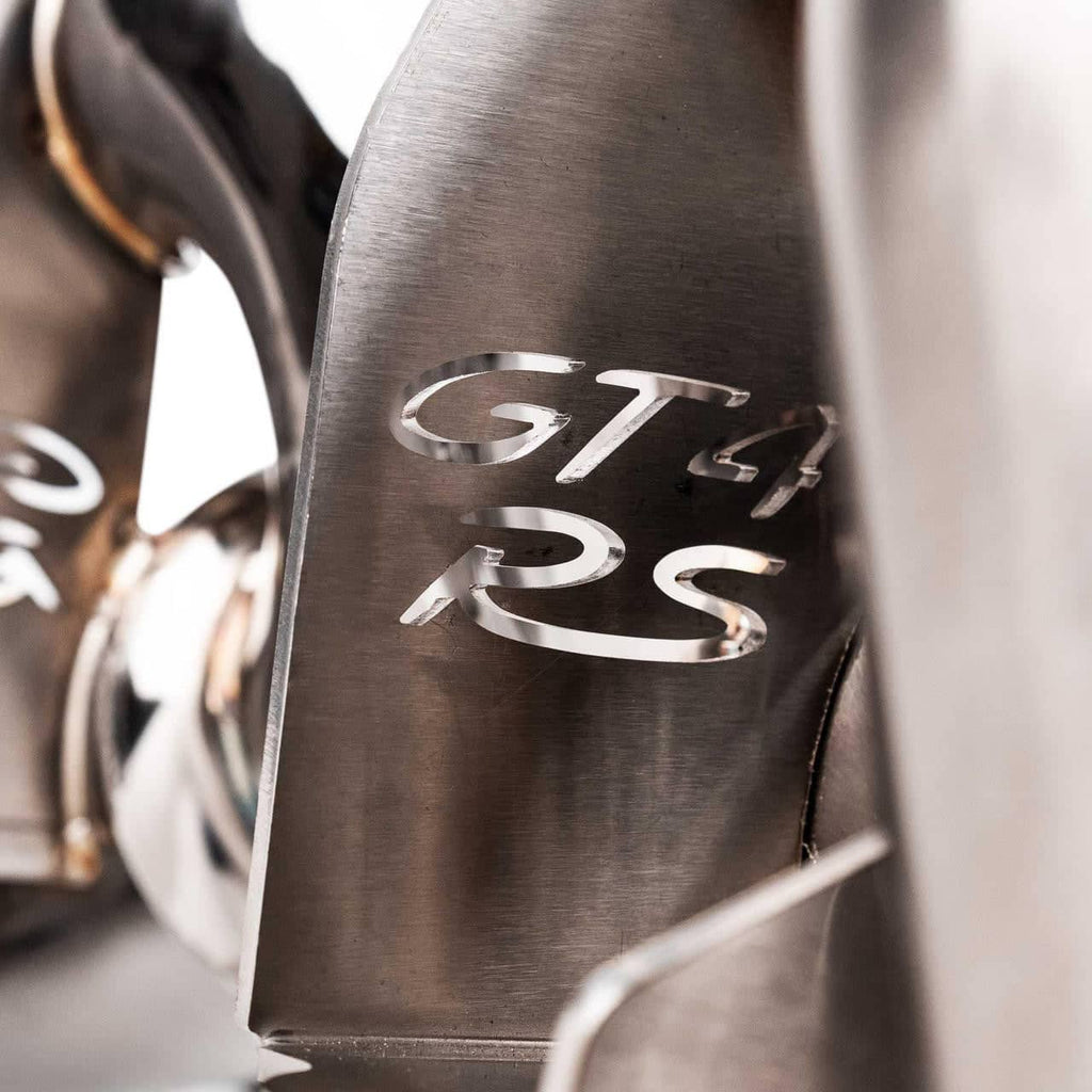 Fabspeed Porsche 718 GT4 RS Titanium Valvetronic X-Pipe Cat-Back Exhaust System (2022+)
