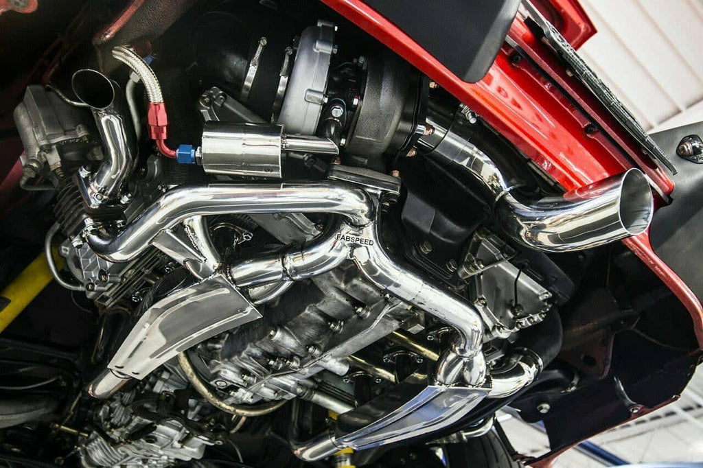 Fabspeed Porsche 911 Turbo 930 Muffler Bypass Zork Tube (1976-1989)