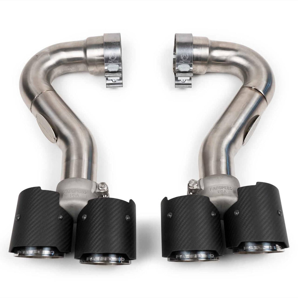 Fabspeed Porsche 955 S Deluxe Quad Style Tips (2002-2007)