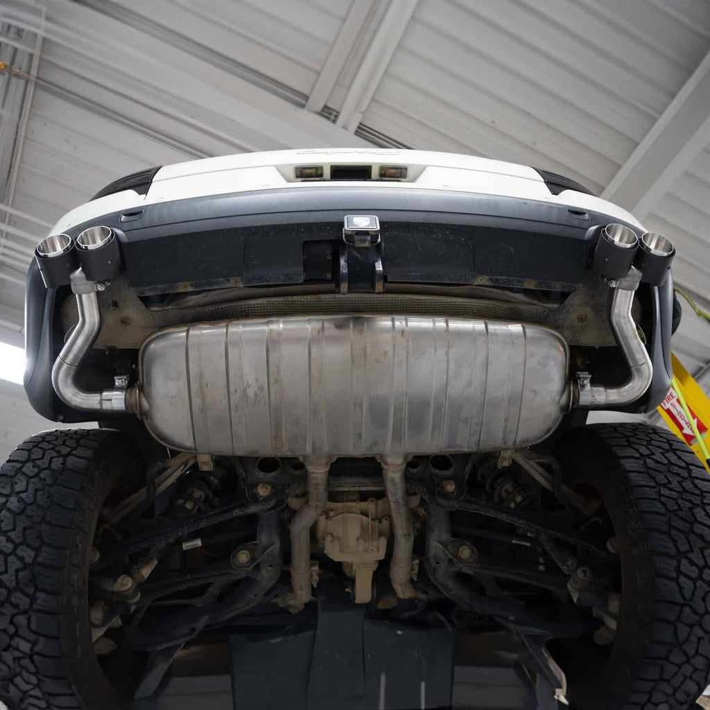Fabspeed Porsche 955 S Deluxe Quad Style Tips (2002-2007)