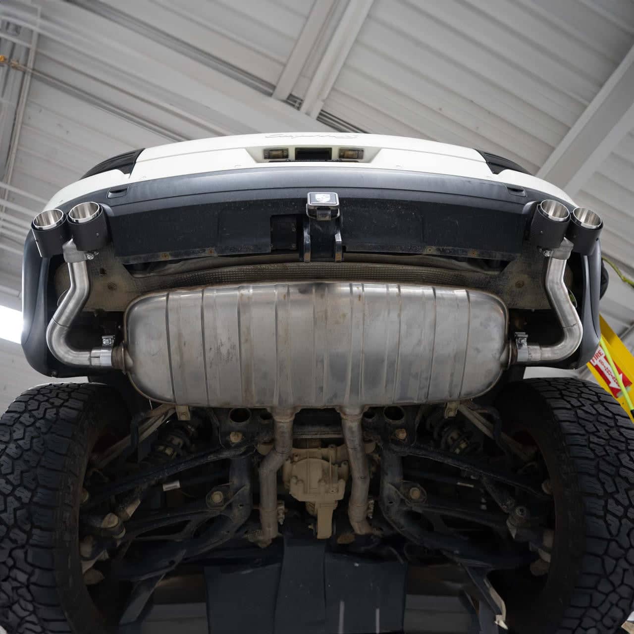 Fabspeed Porsche 955 S Deluxe Quad Style Tips (2002-2007)