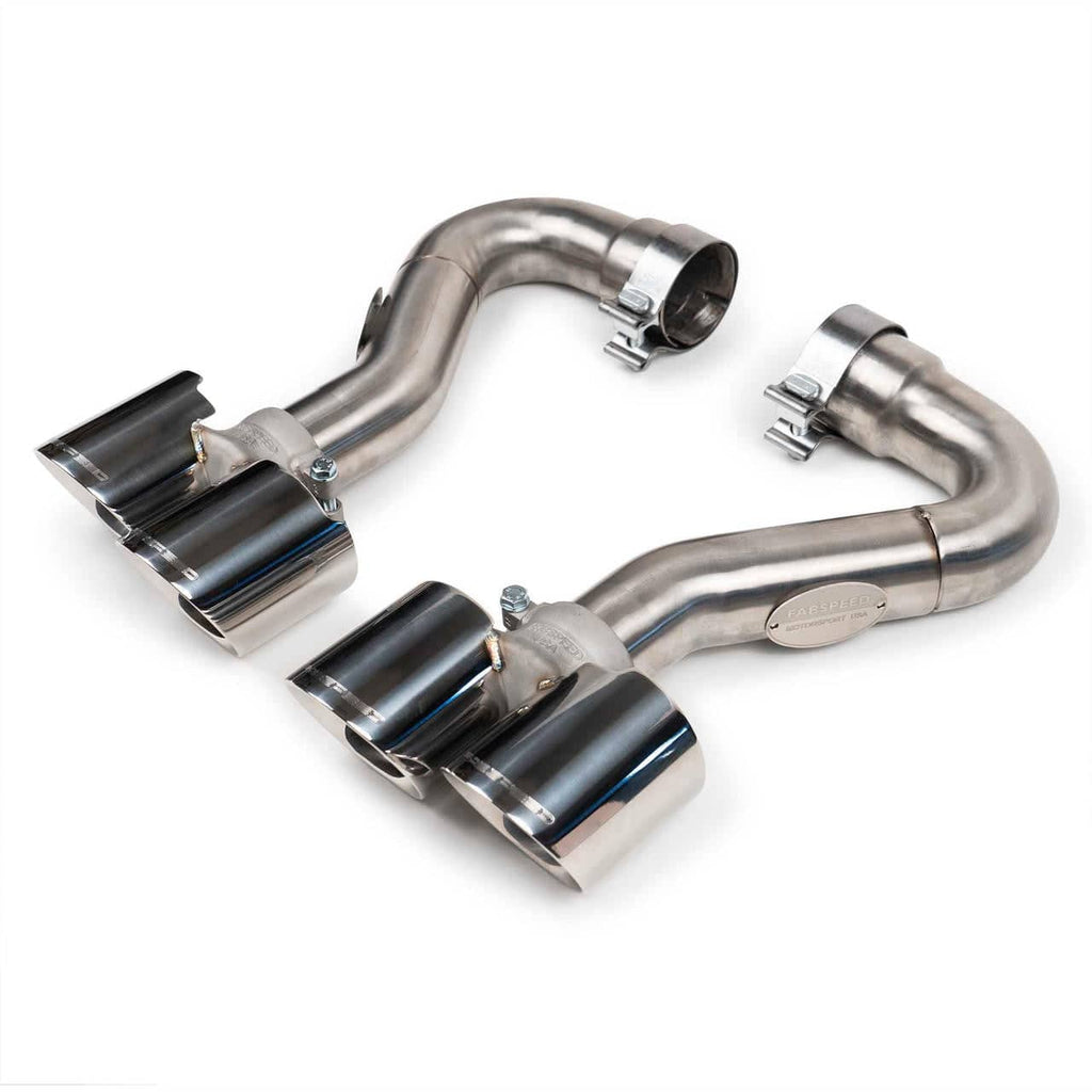 Fabspeed Porsche 955 S Deluxe Quad Style Tips (2002-2007)