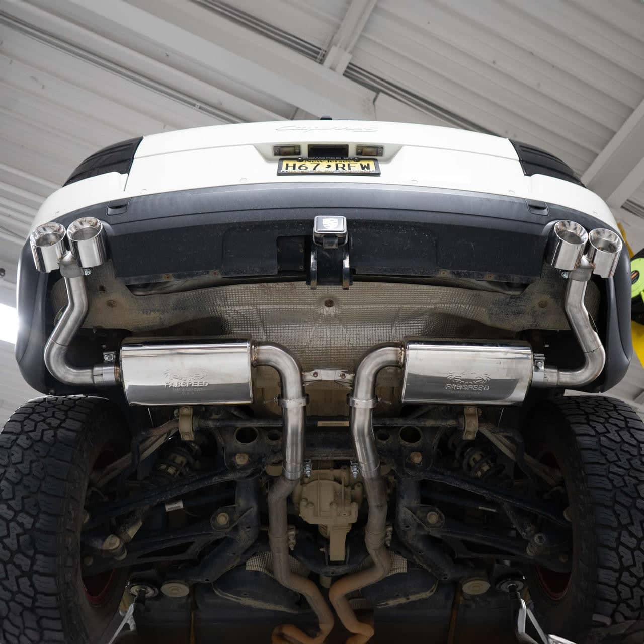 Fabspeed Porsche 955 S Maxflo Performance Exhaust System (2002-2007)