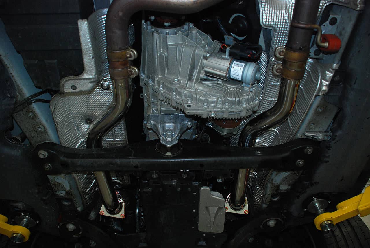 Fabspeed Porsche 955 Turbo / Turbo S Secondary Competition Link Pipes (2002-2007)