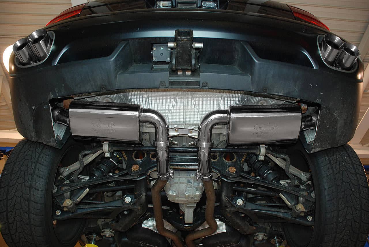 Fabspeed Porsche 957 S / GTS Maxflo Performance Exhaust System (2008-2010)