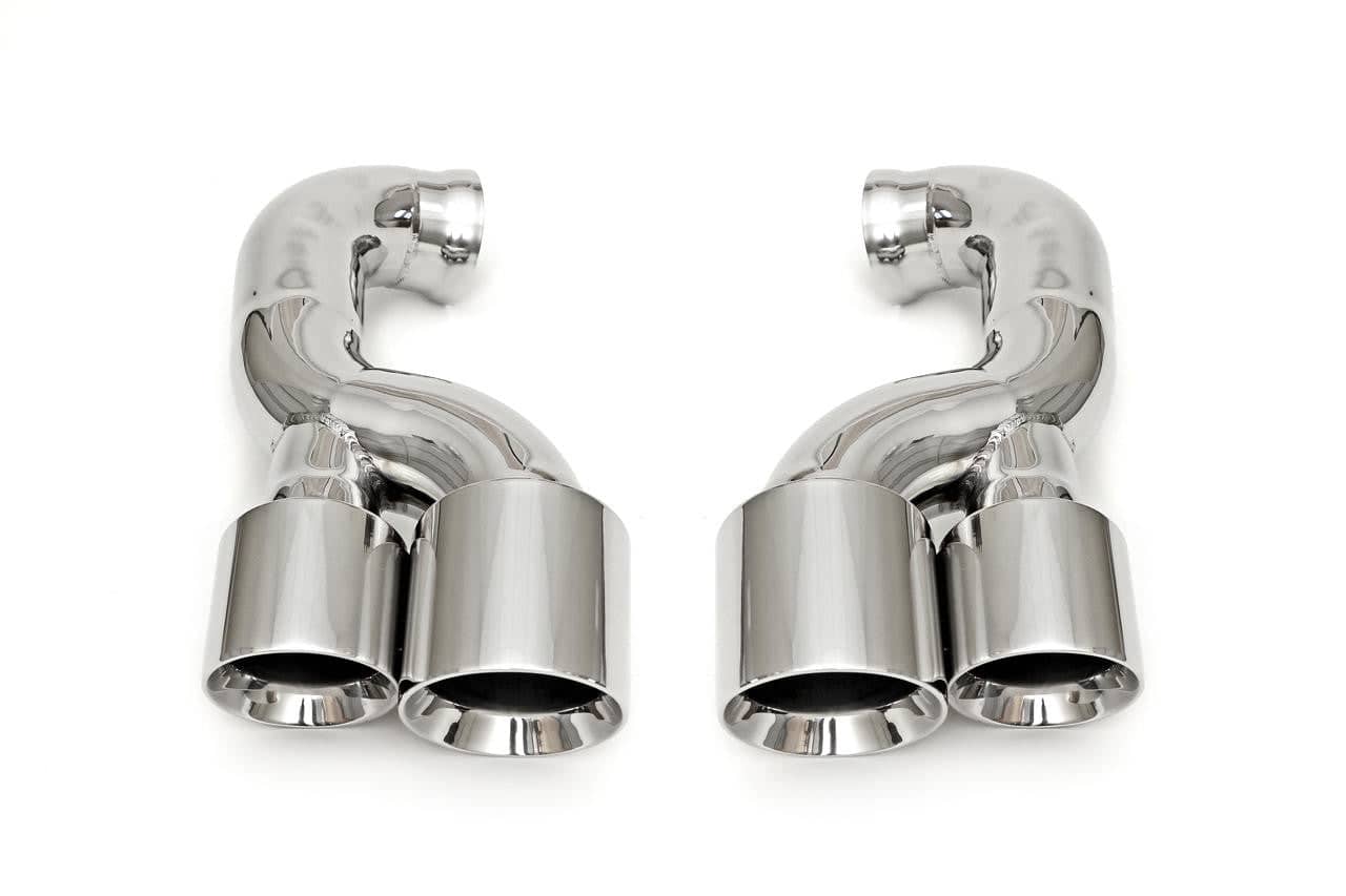 Fabspeed Porsche 957 Turbo / Turbo S Deluxe Quad Style Tips (2008-2010)