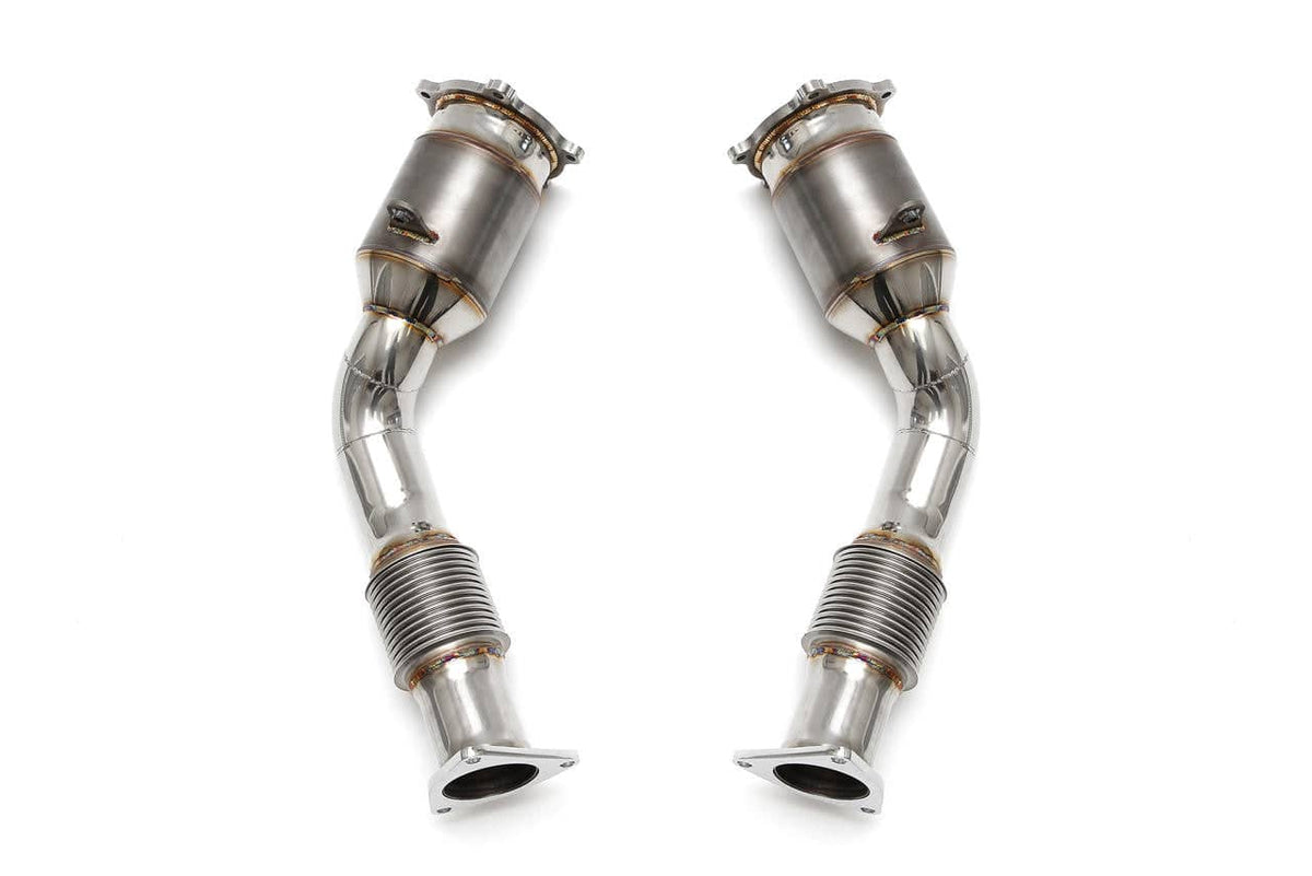 Fabspeed Porsche 957 Turbo / Turbo S Primary Sport Catalytic Converters (2008-2010)