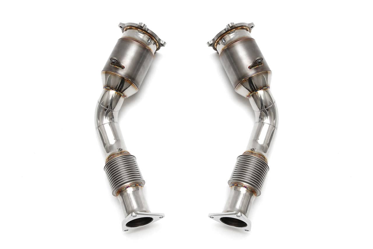 Fabspeed Porsche 957 Turbo / Turbo S Primary Sport Catalytic Converters (2008-2010)