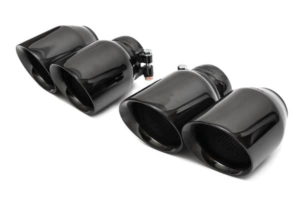 Fabspeed Porsche 958.2 Cayenne Turbo / Turbo S Deluxe Quad Style Tips (2015-2018)
