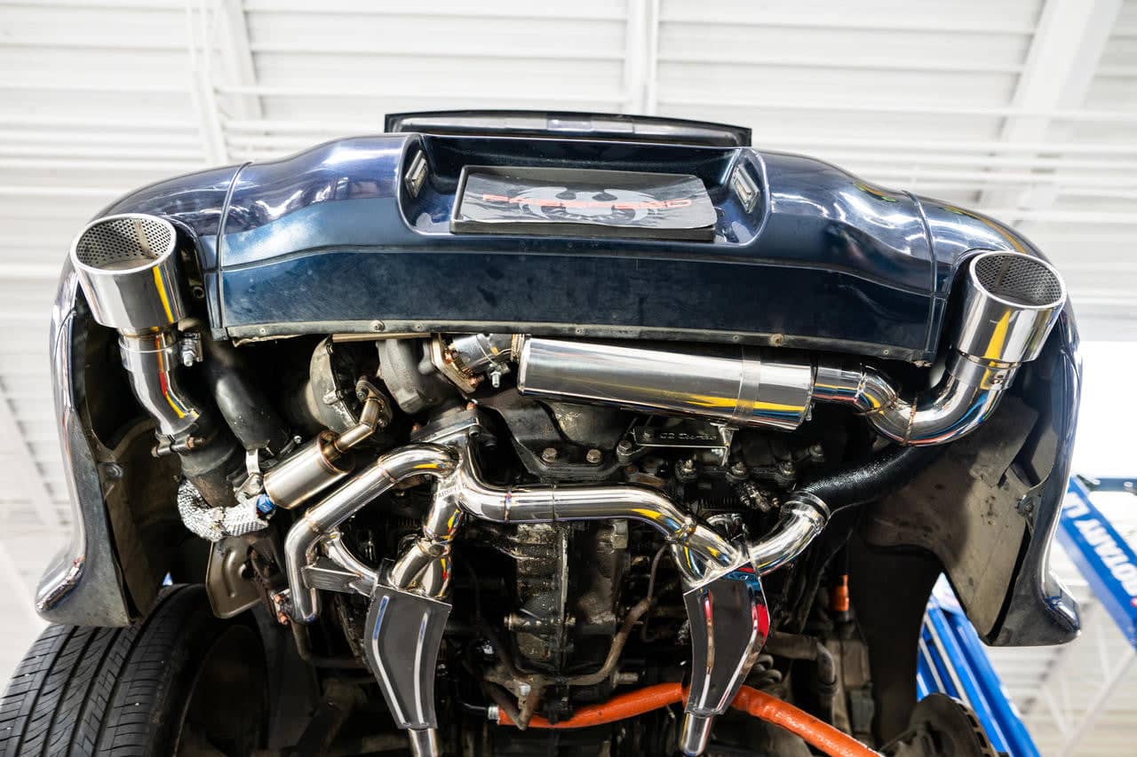 Fabspeed Porsche 964 Turbo 965 Maxflo Performance Exhaust System (1990-1994)