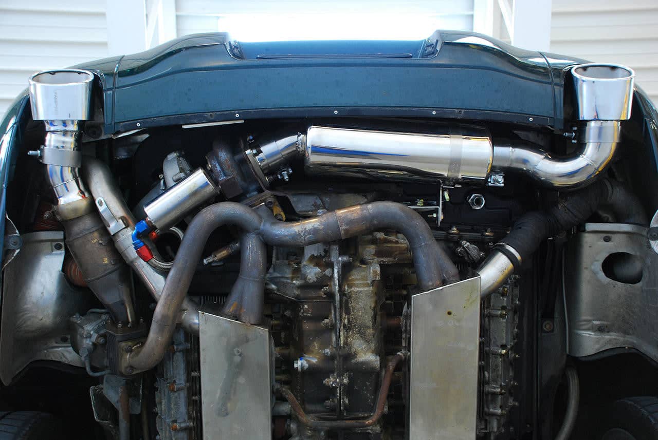 Fabspeed Porsche 964 Turbo 965 Maxflo Performance Exhaust System (1990-1994)