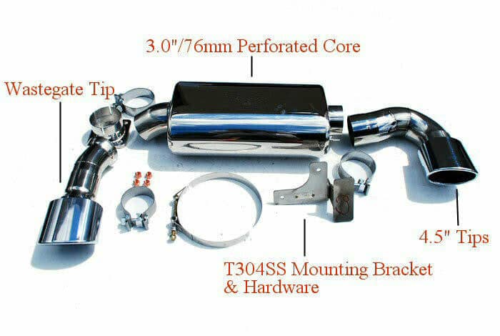 Fabspeed Porsche 964 Turbo 965 Maxflo Performance Exhaust System (1990-1994)