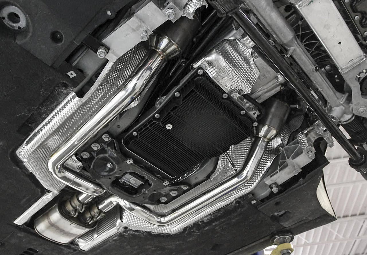 Fabspeed Porsche 970 Panamera Turbo / Turbo S Primary Sport Catalytic Converters (2010-2016)