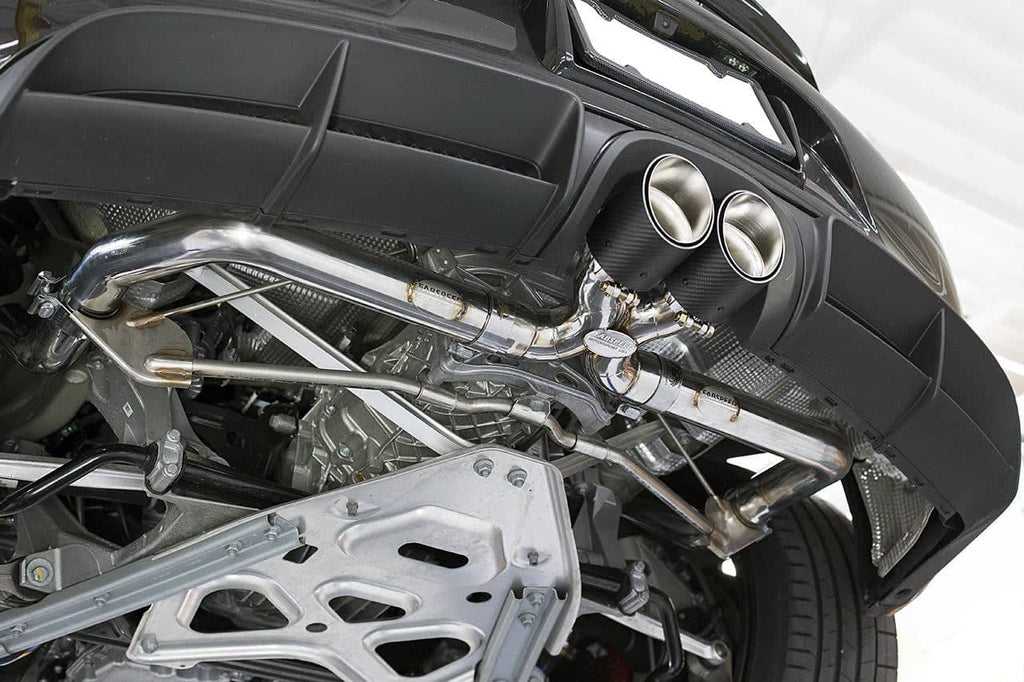 Fabspeed Porsche 981 Cayman GT4 Competition Conversion Kit - For Fabspeed Valvetronic Exhaust